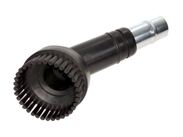 Пластиковая насадка-щетка, круглая, с нейлоновым ворсом, D 50 мм