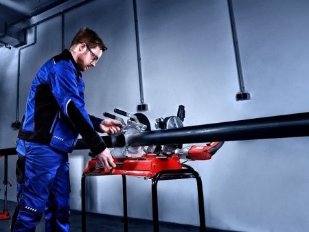 Стыковая сварочная машина с механическим приводом Roweld P160 Saniline