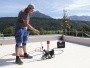 Сварочный автомат горячего воздуха ROOFER RW3400, применение