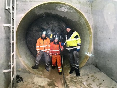 Пневматическое заглушающее перекрытие LAMPE тип 2-400, применение