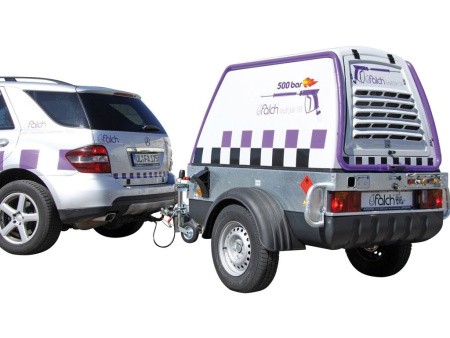 Установка СВД 500 бар прицеп falch / фальх