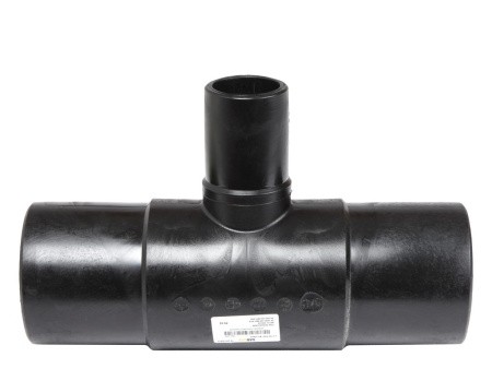 ТРОЙНИК ЛИТОЙ ПЕРЕХОДНОЙ ДЛИННЫЙ 90° T PE100 PN16 D75X63